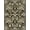 Black Gold Ivory, Pattern 1, variant on ODIKA Snake Forest Botanical Scrolls Frame Scroll Border Boho Vintage Foldable Easy Care for Queen Size Bedroom, Under Bed, Master