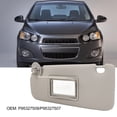 thumbnail image 4 of Sun Visor, P95327509 P95327507 Sun Visor Gray ABS Plastic Adjustable Interior Sun Visor Replacement for Aveo 2011-2016, 4 of 7