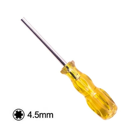 

GLFILL 155mm 3.8mm 4.5mm Small Screwdriver Open Repair Tool for N64 Sfc Nes Snes Sega
