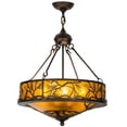 thumbnail image 5 of Meyda Tiffany 184804 Branches 4 Light 20" Wide Pendant - Copper, 5 of 7
