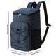 thumbnail image 2 of Mochila térmica Oxford con aislamiento para ahorrar espacio mochila de almacenamiento fresca impermeable ligera de gran capacidad para acampar al aire libre, 2 of 7