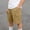 Khaki, variant on Big Boys Outdoor Waterproof Quick Dry Cargo Shorts, Elastic Waist Multi Utility Pockets Windproof Fabric, Lightweight Hiking Travel Casual Bermuda Shorts for Kids Yellow 10 Years
