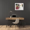 thumbnail image 3 of Dean Russo Collection 14x12 White Modern Wood Framed Museum Art Print Titled - Elizabeth Pagiotas, 3 of 4