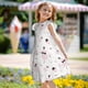 thumbnail image 5 of Balery Cute Poodle Dog Camisón de princesa para niñas, pijama de algodón con mangas abullonadas, suave y bonito.-Medium, 5 of 6