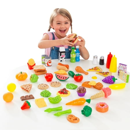 Developmental Play Food - KidKraft 65-pc Play Food Set