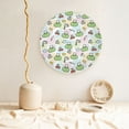 thumbnail image 5 of Picia Frog Wear Chef Hat Pattern Bone China Decorative Plate – Wall Decor with Stand and Adhesive, Elegant Ornament for Living Room, Office, or Entryway-7in, 5 of 6