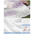thumbnail image 6 of Purple White Beach Towels Oversized Super Absorbent, Abstract Grey Chrysanthemum Flower Floral Lightweight Bath Towel Quick Dry Sets For Bathroom/Pool/Rv Camping/Beach Play/Gym Room/Picnic 35"x70", 6 of 8