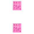 thumbnail image 3 of Moyic Molde de silicona de estrella de mar de concha, forma encantadora, utensilios para decoración de tortas con Fondant, de jabón, L 2piezas, 3 of 6