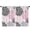 Pink Floral and, variant on Blackout Kids Curtains,Multicolor Ethnic Geometric Pattern Childrens Insulated Curtains Set Of 2,Bedroom Essentials,Toddler Room Decor 42x63in(106x160cm)
