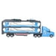 thumbnail image 4 of Camión transportador para niños de juguete, camión transportador para niños de 150 cm, camión transportador plegable, camión de transporte con tracción trasera, diseño elevado, 4 of 8
