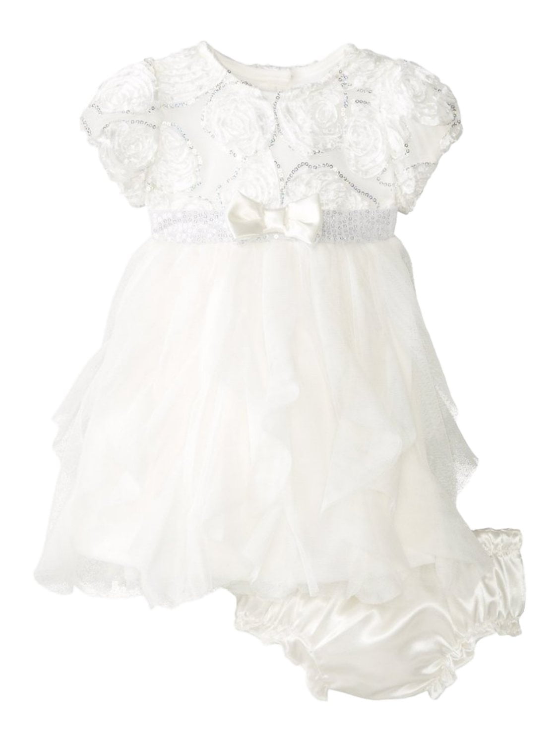 baby girl white christmas dress