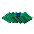 thumbnail image 2 of MDS Set of 25 Satin Napkin 20x20 Inch Square Napkins for Wedding - Emerald Green, 2 of 6