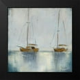 thumbnail image 2 of Novak, Rick 20x20 Black Modern Framed Museum Art Print Titled - Boats II, 2 of 5