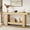 Wood color, variant on 63 Inches Long Console Table for Entryway, Farmhouse Console Table for Living Room, 2-Tier Large Sofa Table with Storage, for Entrance, Hallway