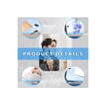 thumbnail image 4 of Acrylic Shower Shaving Mirror Frameless Anti-Fog Bathroom Mirror Shatterproof Shower Mirror Portable Travel Mirror, 4 of 5