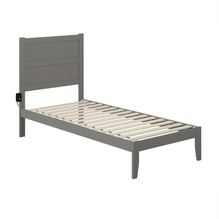UPC: 0782219234741 | NoHo Twin Extra Long Bed in Grey