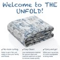 thumbnail image 4 of Rugking Kitchen Runner Rug 2x5 Bohemian Hallway Rug Washable Rug Floral Non Slip Soft Thin Vintage Carpet for Bedroom Laundry Living Room Decor Blue, 4 of 6
