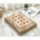 thumbnail image 1 of Soft Plush Chair Cushion - Thick and Comfortable Biscuit Shape Seat Pad for Office, Dining Room, Sofa (Beige, 40x45cm) Banmo, 1 of 5