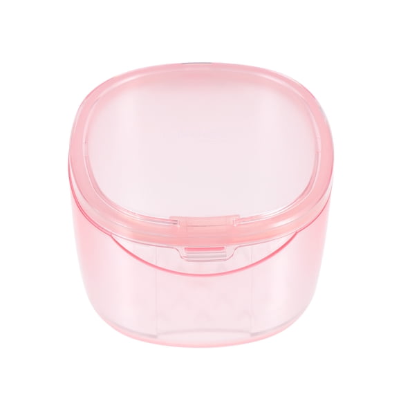 Estuche portátil para dentaduras postizas, contenedor profesional para dentaduras postizas, estuche de limpieza, accesorio para dentaduras postizas