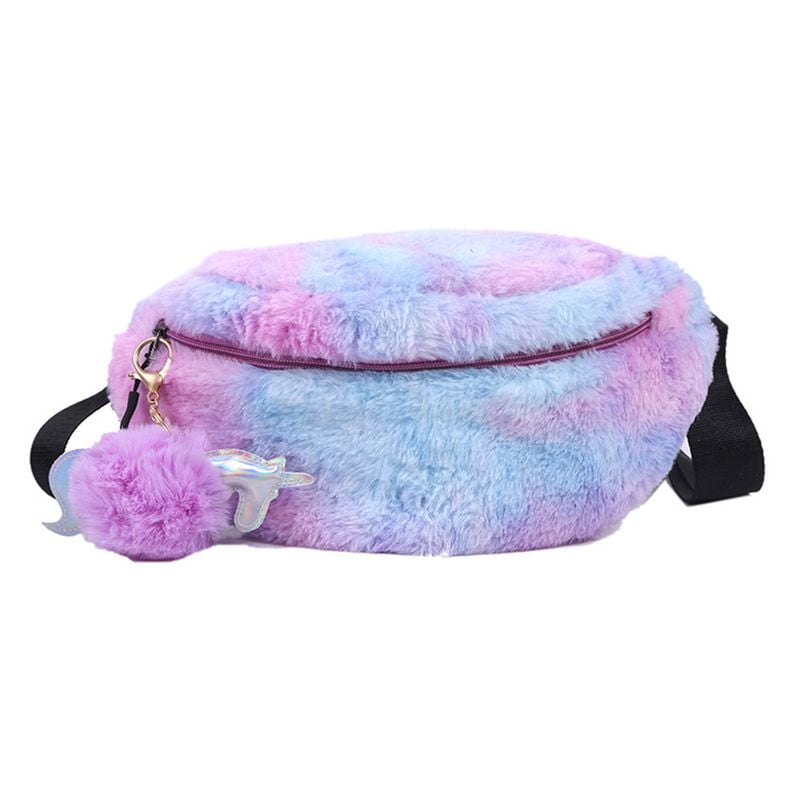 plush fanny pack
