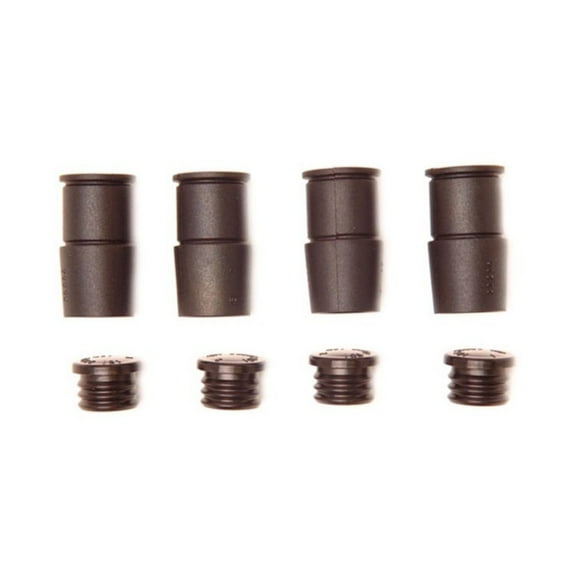 KarParts360 For Mazda 3 2004-2013 Disc Brake Caliper Rubber Bushing | Front | Black | Gold Classification | With Boots and Caps | Excluded Lubricant