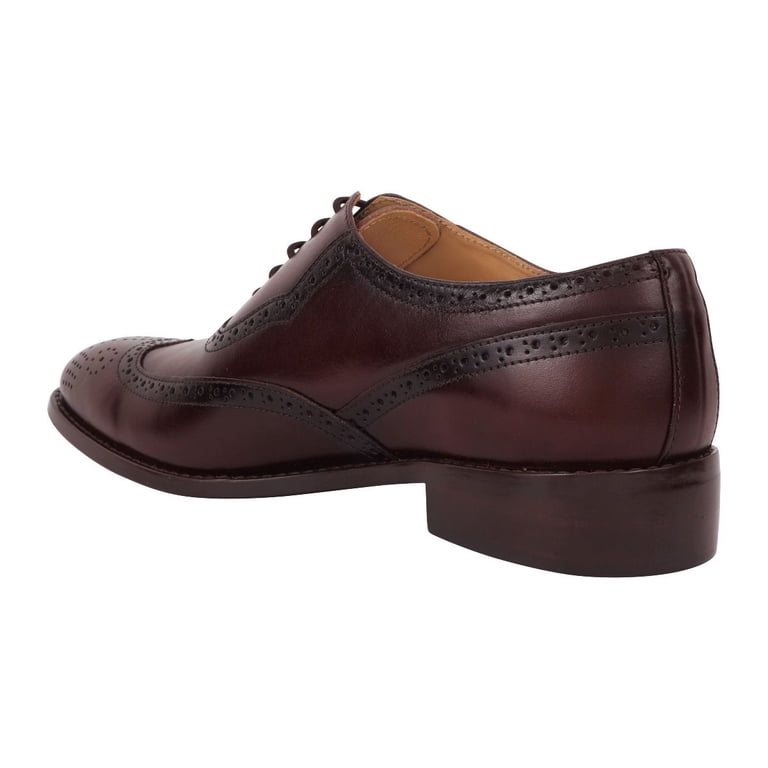 LIBERTYZENO Mens Leather Formal Shoes Mens Oxford Dress  display picture 1