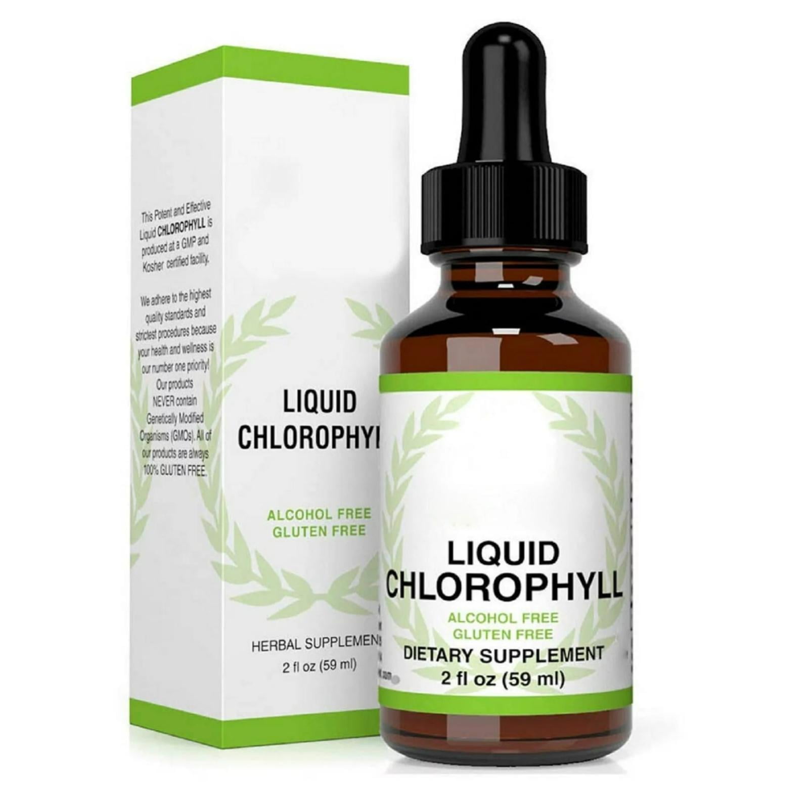 Chlorophyll Liquid Drops, Chlorophyll Liquid Drops For Weight Management Support Herbal Drink