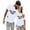 White, variant on YM Couple Matching Valentine's Day Outfit His and Her Letter Print Pullover Blouses Round Neck Funny Spring Outfits