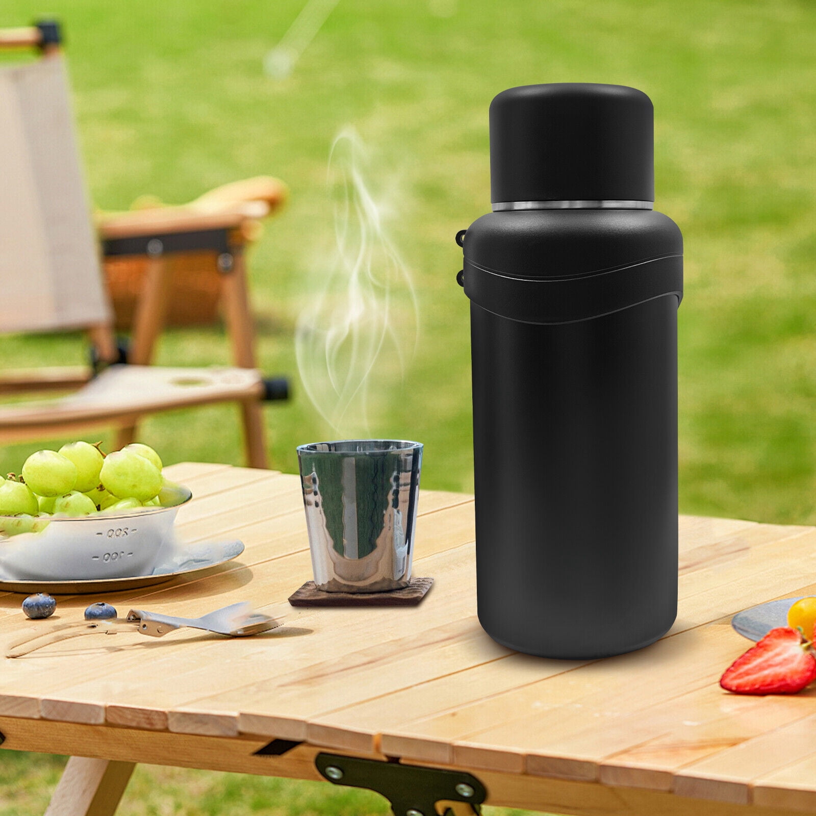 2L  Insulated Water Bottle 304 Stainless Steel, 316 Stainless Steel, Silicone 48-72H Outdoor Sports