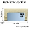 thumbnail image 7 of LOUEBICA Clutch Purses for Women, Evening Bag with Detachable Chain Ladies Sparkling Party Handbag Wedding Bags, 7 of 7