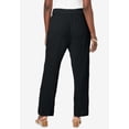 thumbnail image 2 of Jessica London Women's Plus Size Wide Leg Gauze Pant, 2 of 4