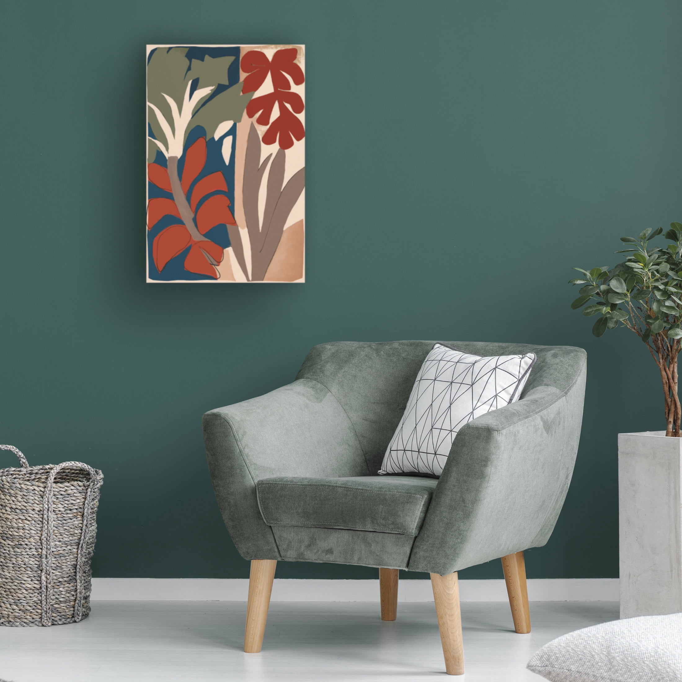 Trademark Fine Art Treechild Botanical Impression No 1 Canvas Wall Art
