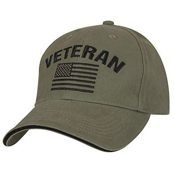 Rothco 18258 Vintage Veteran Low Pro Cap, Olive Drab