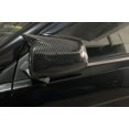 thumbnail image 2 of Carbon Fiber OX Horn Rear View Side Mirror for Mitsubishi Lancer Evolution 07-14, 2 of 4
