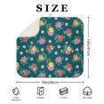 thumbnail image 4 of Pioneer Flower Floral Print Pattern Kitchen Dish Drying Mat 1 Pack, Ultra Absorbent Microfiber Drainer Mat, 16"x18", 4 of 6
