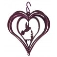 thumbnail image 1 of Hummingbird heart Tini Purple Wind Spinner Ornament, 1 of 1