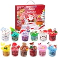 thumbnail image 1 of Calendario de Adviento Christmas Slime Gearain 2024 con 24 sorpresas, 1 of 6