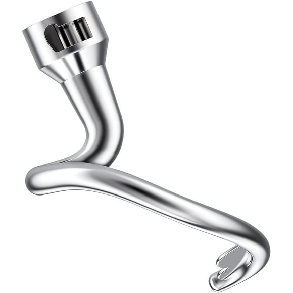 Dough Hook Attachment for Kitchenaid Pasta Attachment, Stainless Steel K45DH 4.5/5QT Replacement for Kitchen Aid Asseccories, Stand Mixer for Kitchenaid Attachment K45 KSM75 KSM150