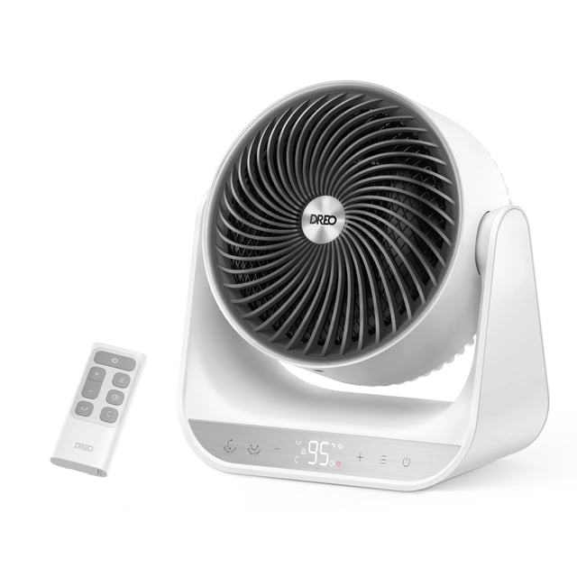 Calefactor Dreo 714 con Oscilación 3D, 3 Niveles de Calor y Ventilador