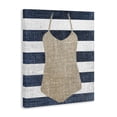 thumbnail image 4 of Stupell Industries Swimsuit on Stripes Beauty & Fashion Painting Gallery Wrapped Canvas Art Print Wall Art, 30 x 40, 4 of 8