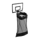 thumbnail image 5 of Bolsa de lavandería colgante para puerta, organizador de ropa sucia de gran capacidad, de malla. Negro, 5 of 9