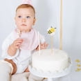thumbnail image 3 of MOVTOTOP 60 Pcs Décorations de Cupcakes en Forme d'Abeille pour Fêtes d'Anniversaire, 3 of 8
