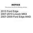 thumbnail image 2 of CMX Front Disc Brake Caliper Assembly Left Right Side (Driver Passenger) Kit for Car Ford Edge Lincoln MKX KBC-100117, 2 of 10