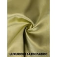 thumbnail image 7 of Deago Women's Satin Silky Mini Skirts High Waisted Flared Short A-Line Zipper Party Club Skirt (Green, XL), 7 of 7