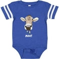thumbnail image 3 of Inktastic Moo Cute Brown Holstein Cow Boys or Girls Baby Bodysuit, 3 of 5
