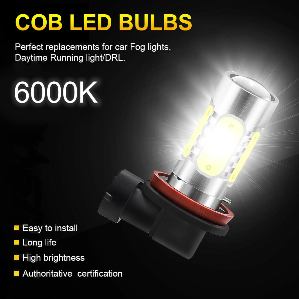 For MAZDA 3 2010 2011 2012 2013 - 6x LED Headlight Bulbs High Low Beam Fog Light
