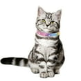 thumbnail image 5 of Oliegs Heated Blanket 2 Adjustable Sizes Personalized Color Rhinestone Cat Collars With Tie Girls Cat Collar With Metal Buckle Adjustable Puppy Collars For Cat As Pet Gift Chocolate, 5 of 5