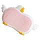 thumbnail image 2 of Almohada de espuma viscoelástica con rebote lento para el vientre de gato, cojín individual con forma de ganso y pelusa, color rosa, 2 of 12