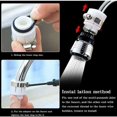 thumbnail image 2 of Breeze Jet Faucet, Suitable for 1822 mm Faucet, 360° Rotatable Faucet Nozzle, Faucet Accessory for Kitchen Faucet Nozzle, Ventilated Jet and Shower Jet, Two Water Modes, 2 of 5