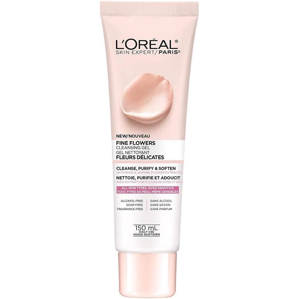 loreal flower face wash